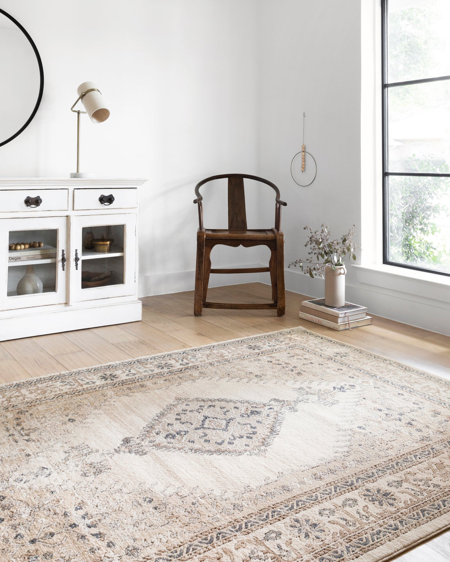 Sadie Rug in Oatmeal/Ivory