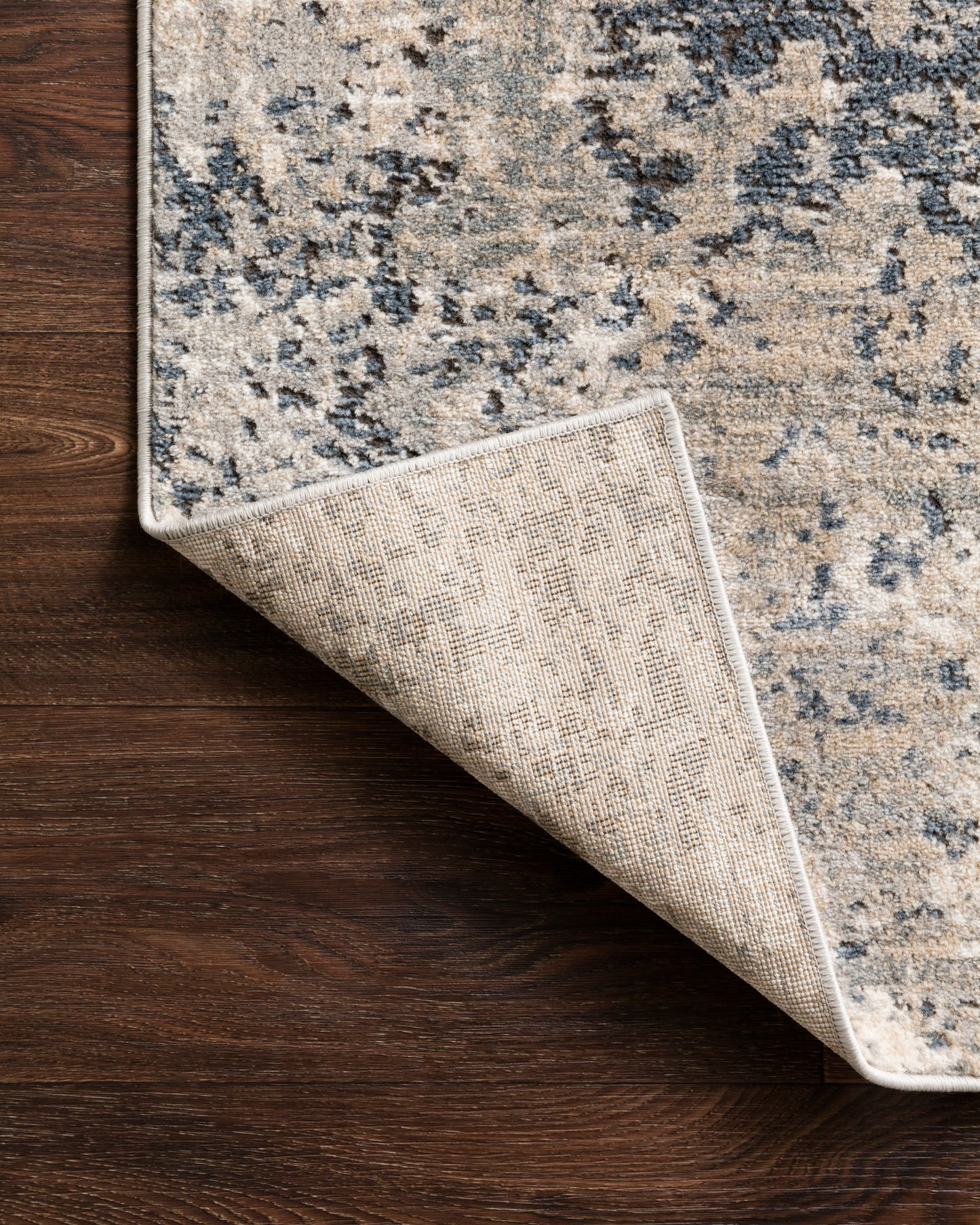 Sadie Rug in Natural/Denim