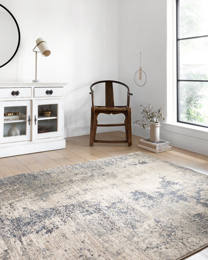 Sadie Rug in Natural/Denim