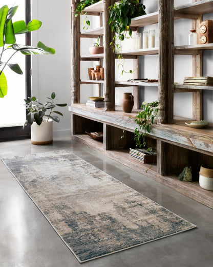 Sadie Rug in Ivory/Mist