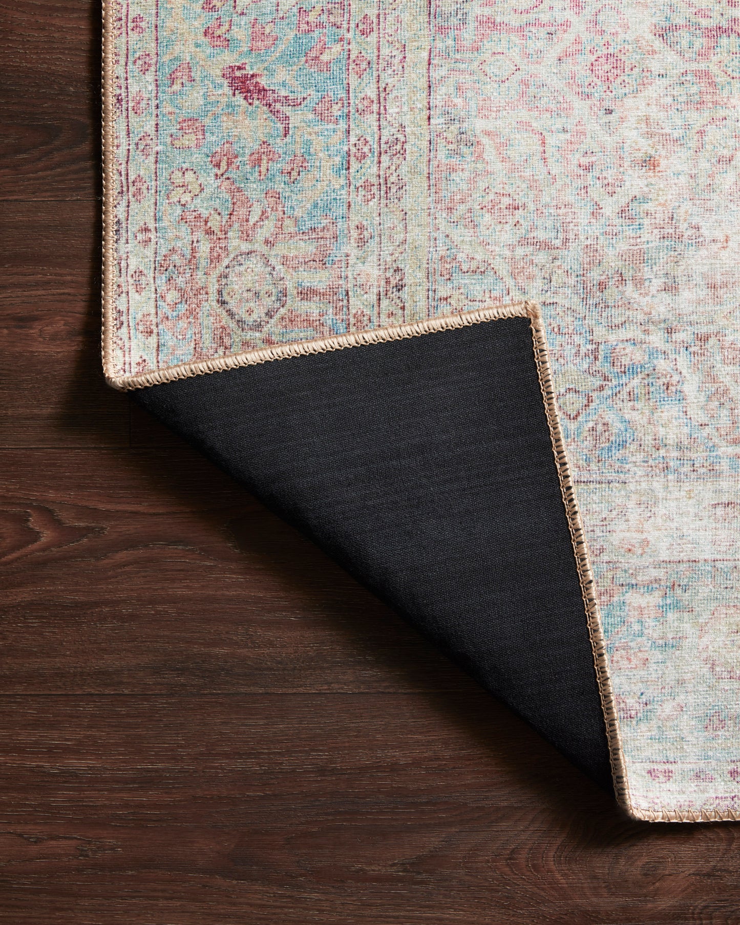 Freya Rug in Red/Teal