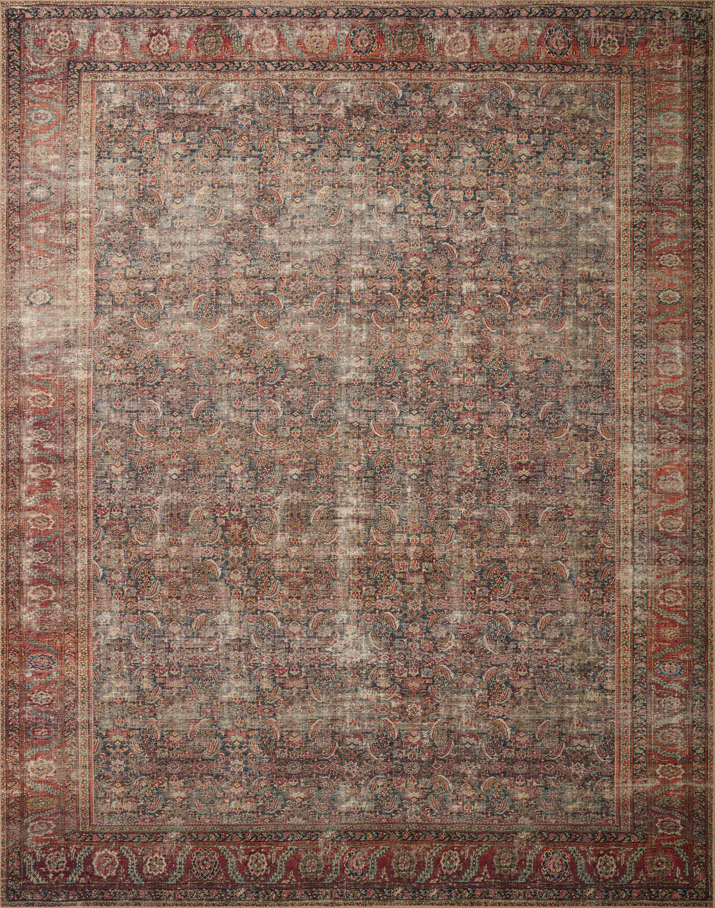 Freya Rug in Onyx/Multi