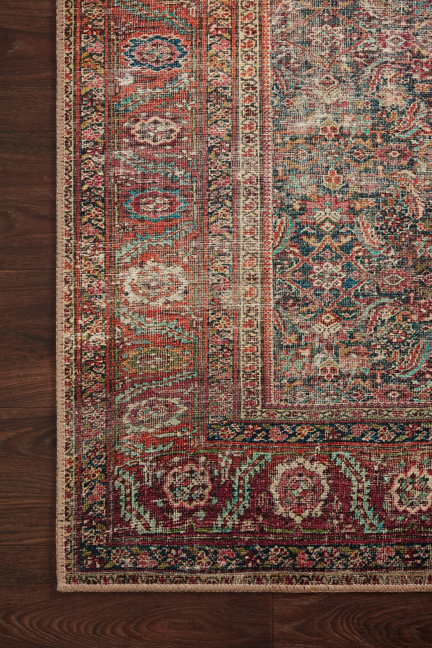 Freya Rug in Onyx/Multi