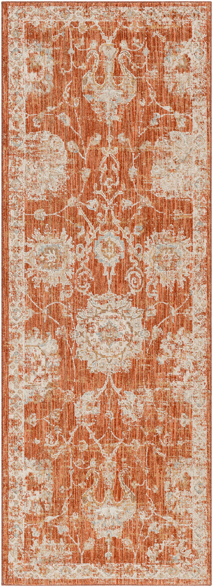 Gatsby Rug in Tangerine