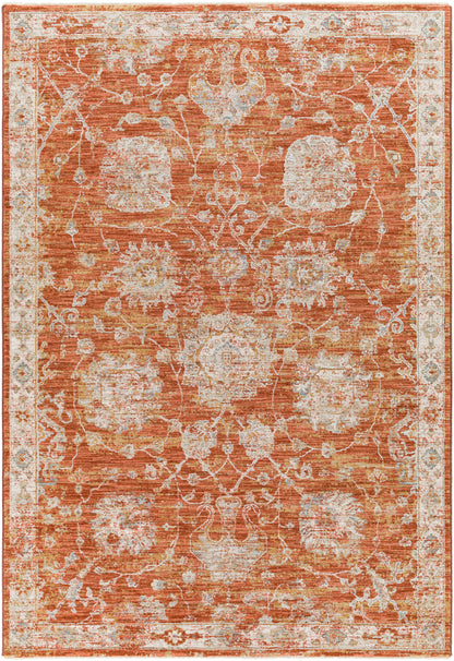 Gatsby Rug in Tangerine