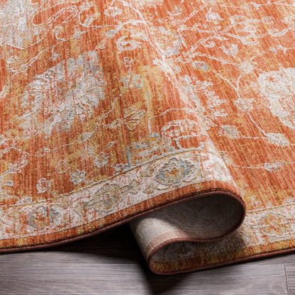 Gatsby Rug in Tangerine