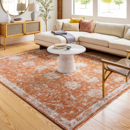 Gatsby Rug in Tangerine
