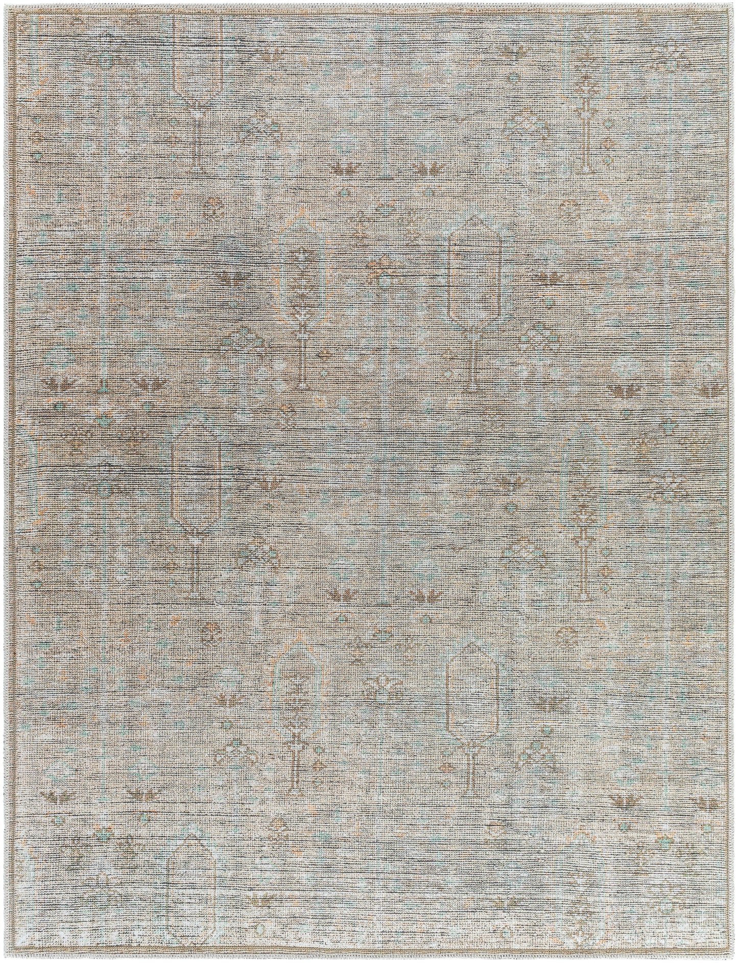 Darling Rug in Silver/Blue