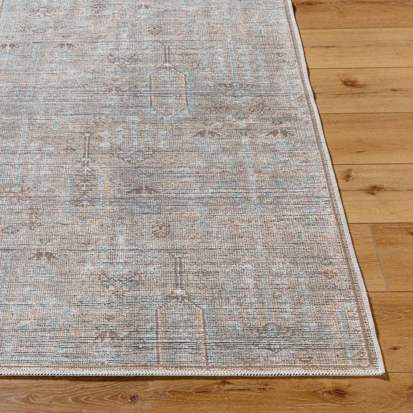 Darling Rug in Silver/Blue