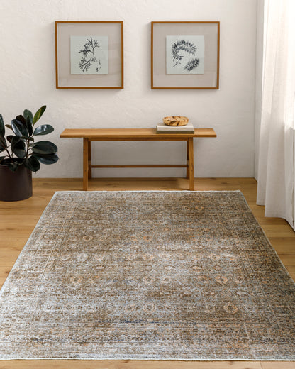 Margaret Rug in Bronze/Apricot