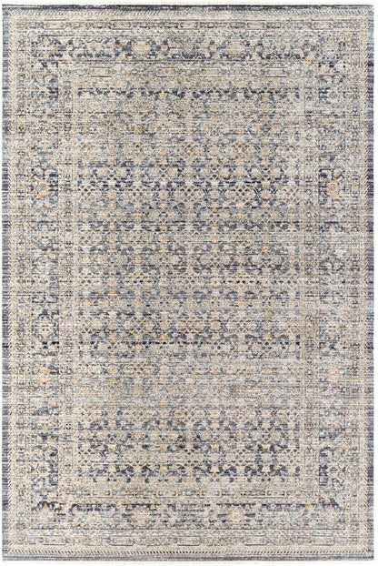 Margaret Rug in Blue/Ivory