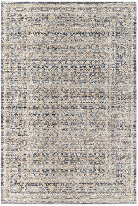 Margaret Rug in Blue/Ivory