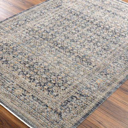 Margaret Rug in Blue/Ivory