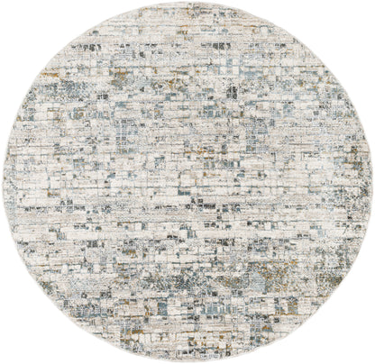 Dresden Rug in Pixel Grey White