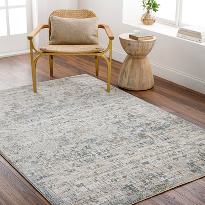Dresden Rug in Pixel Grey White