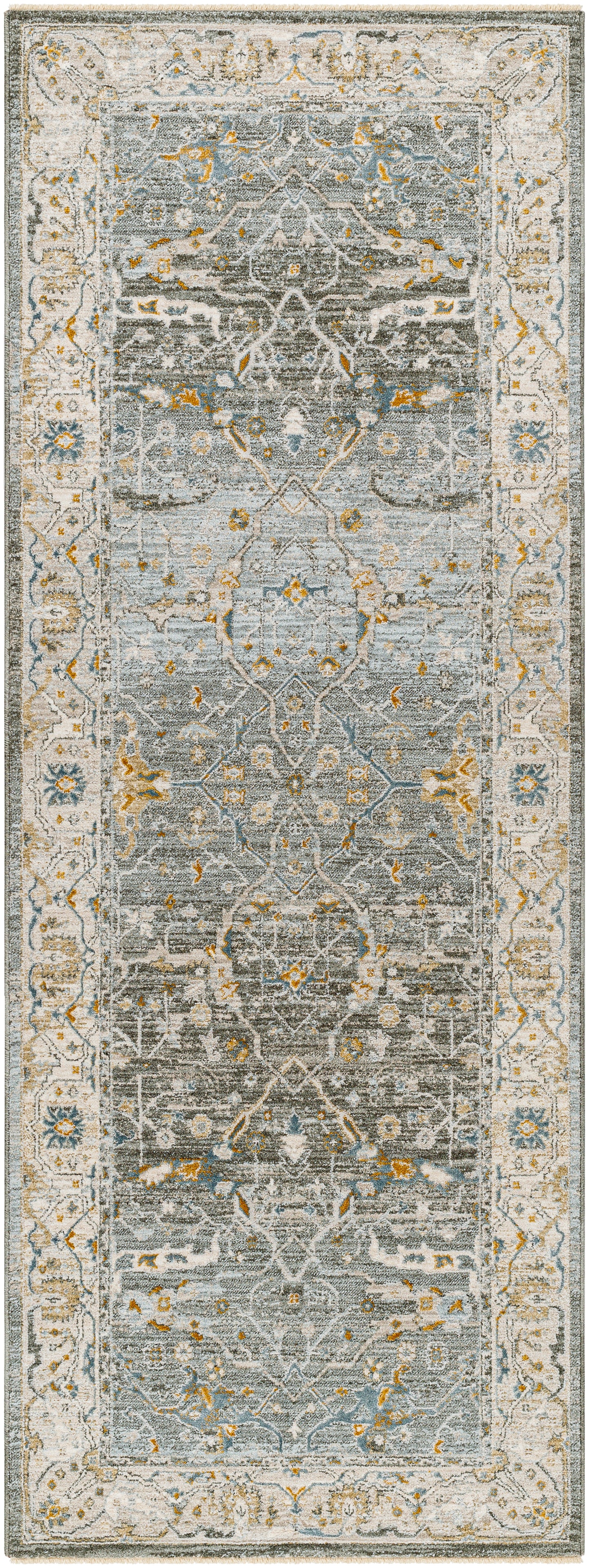 Dresden Rug in Sage/Multi