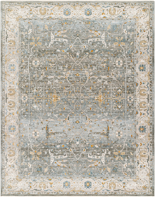 Dresden Rug in Sage/Multi