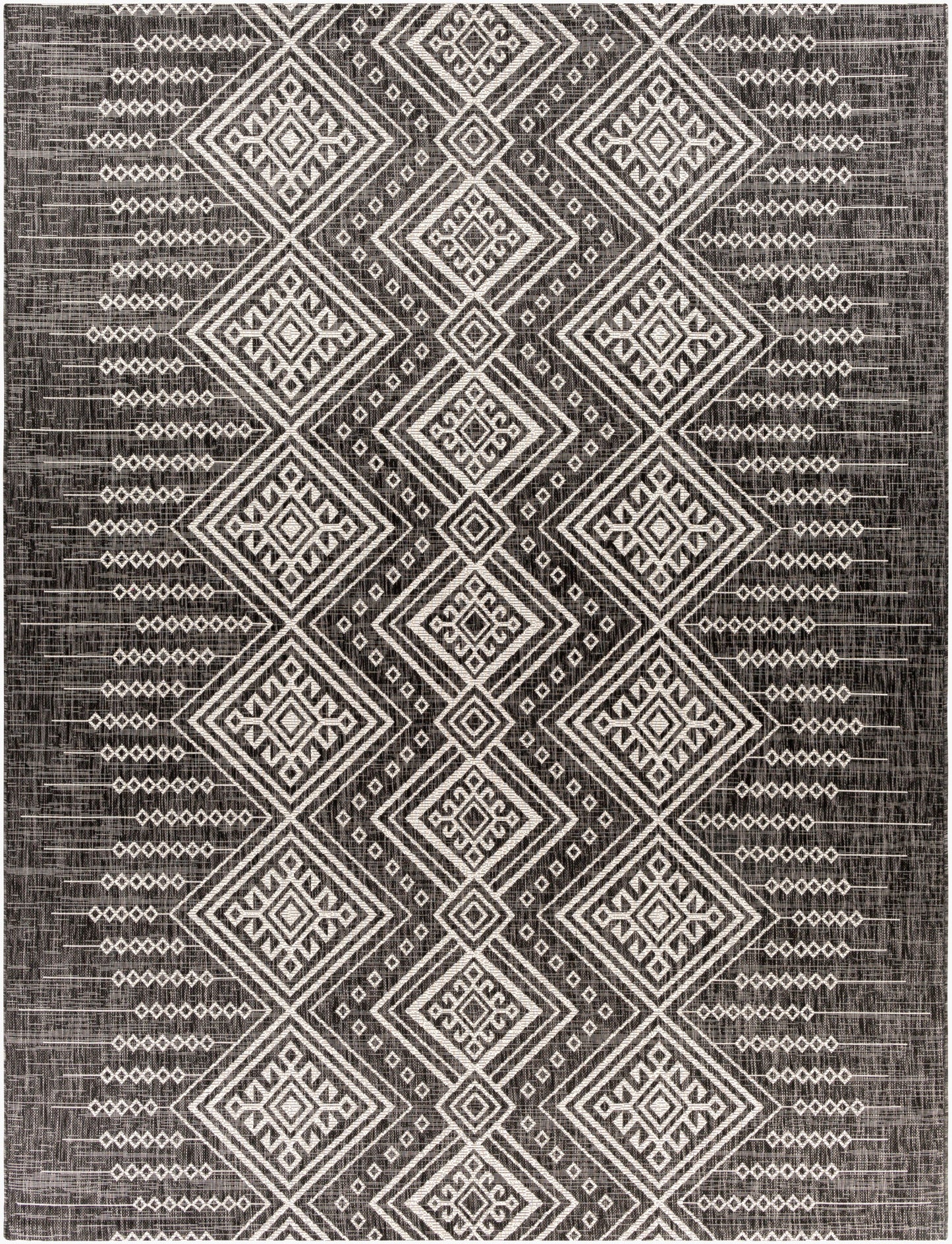 Sorrento Rug in Black/Ivory