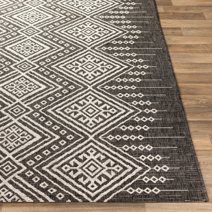 Sorrento Rug in Black/Ivory