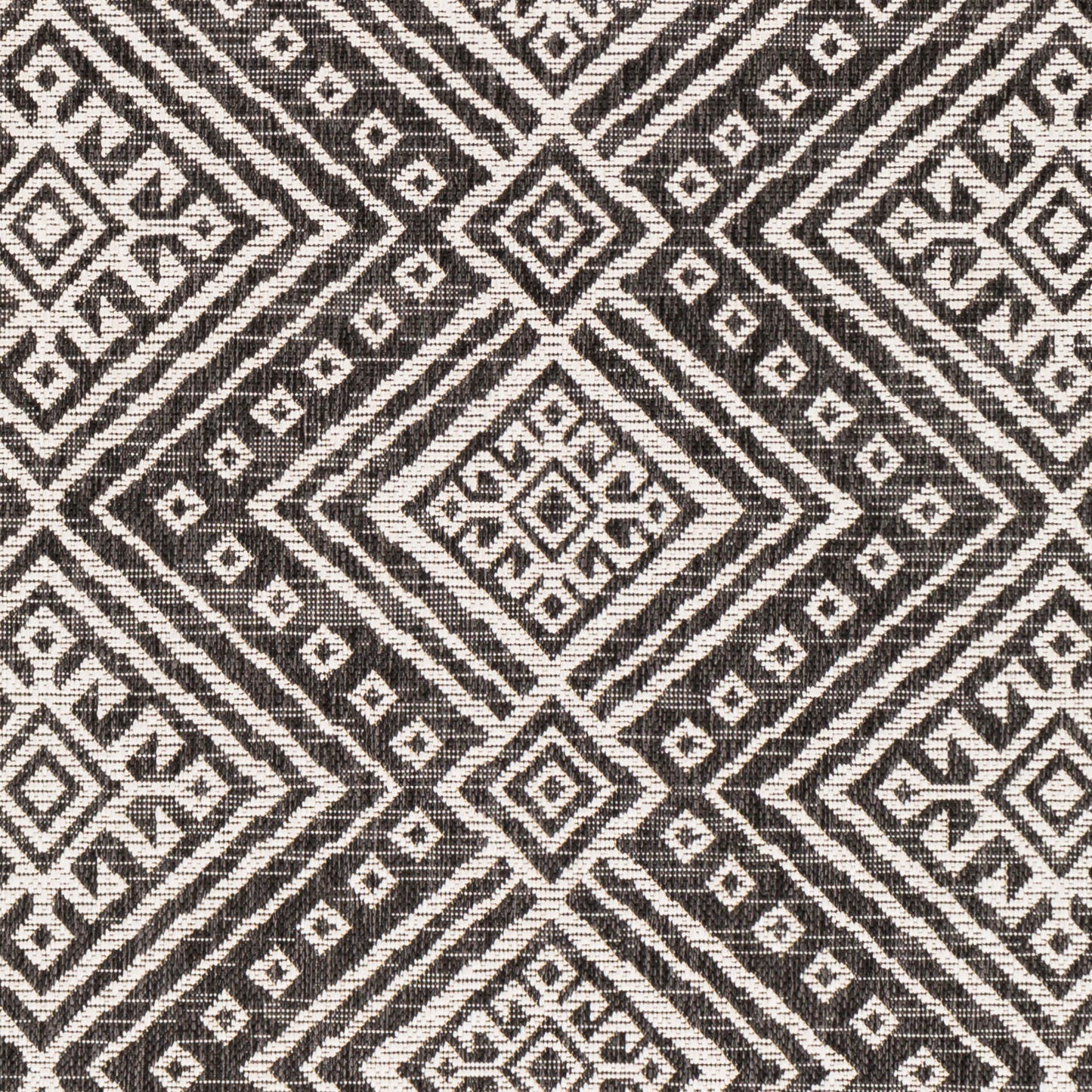 Sorrento Rug in Black/Ivory