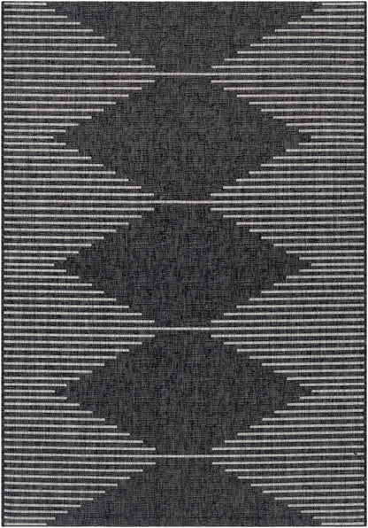 Sorrento Rug in Charcoal/Light Grey
