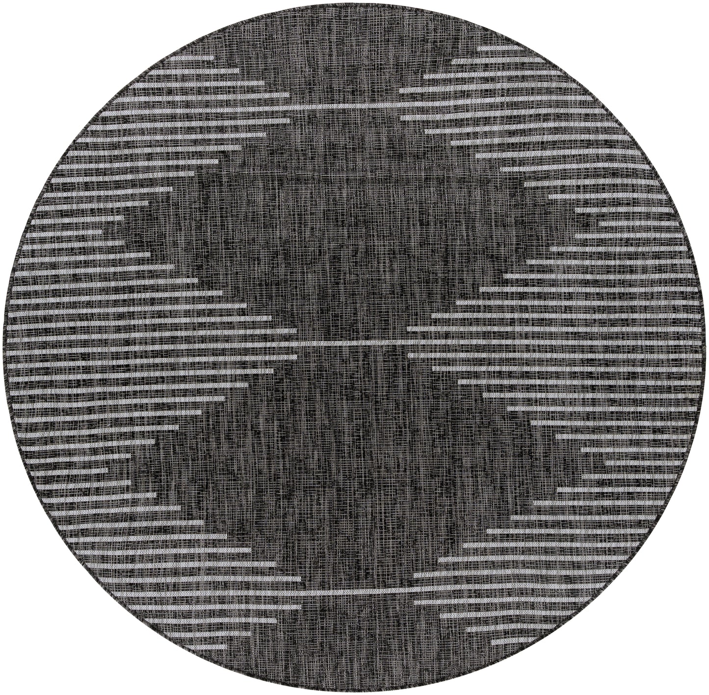 Sorrento Rug in Charcoal/Light Grey