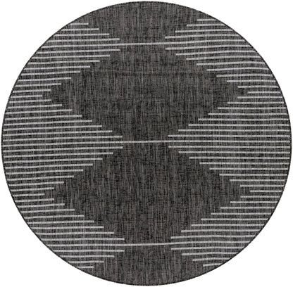 Sorrento Rug in Charcoal/Light Grey