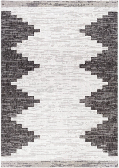 Sorrento Rug in Bark/Grey