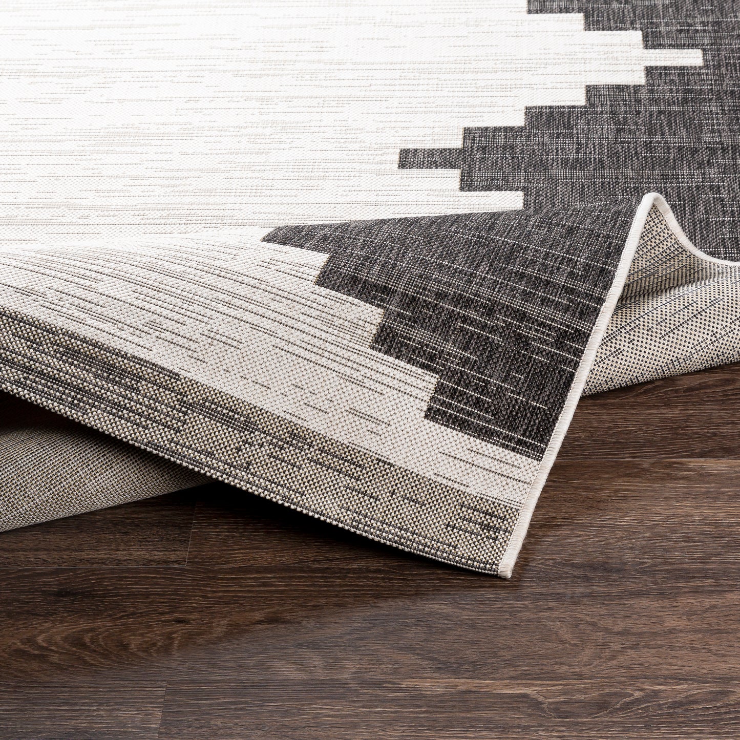 Sorrento Rug in Bark/Grey