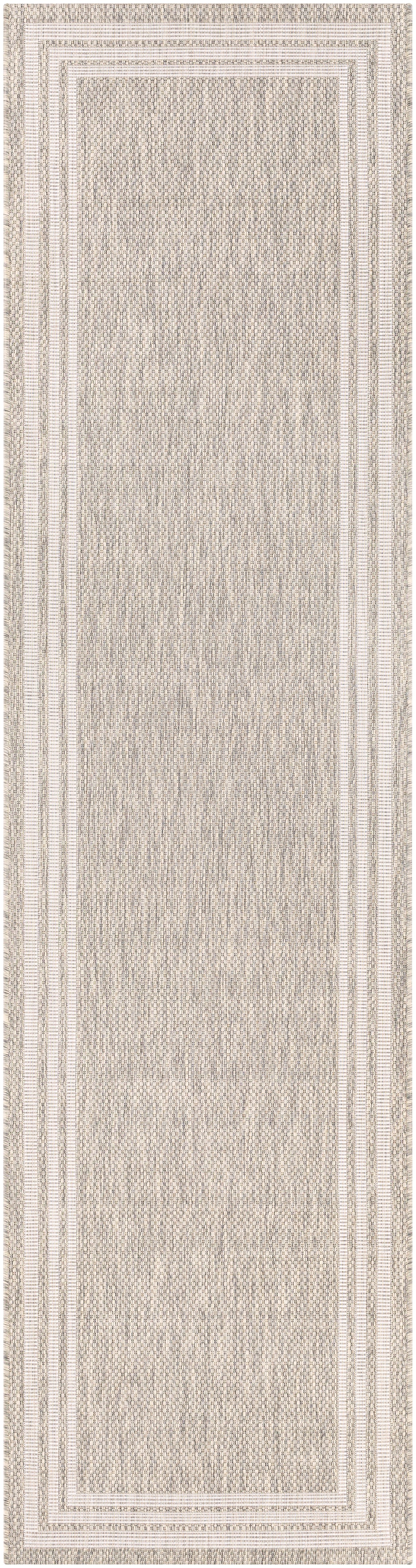 Sorrento Outdoor Rug in Sand Border