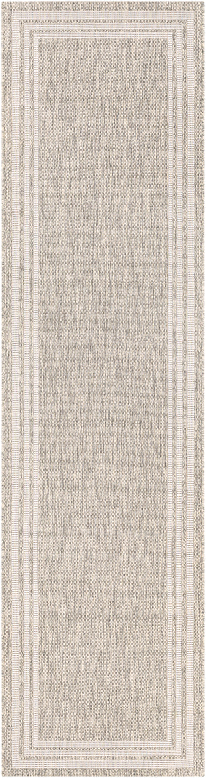 Sorrento Outdoor Rug in Sand Border