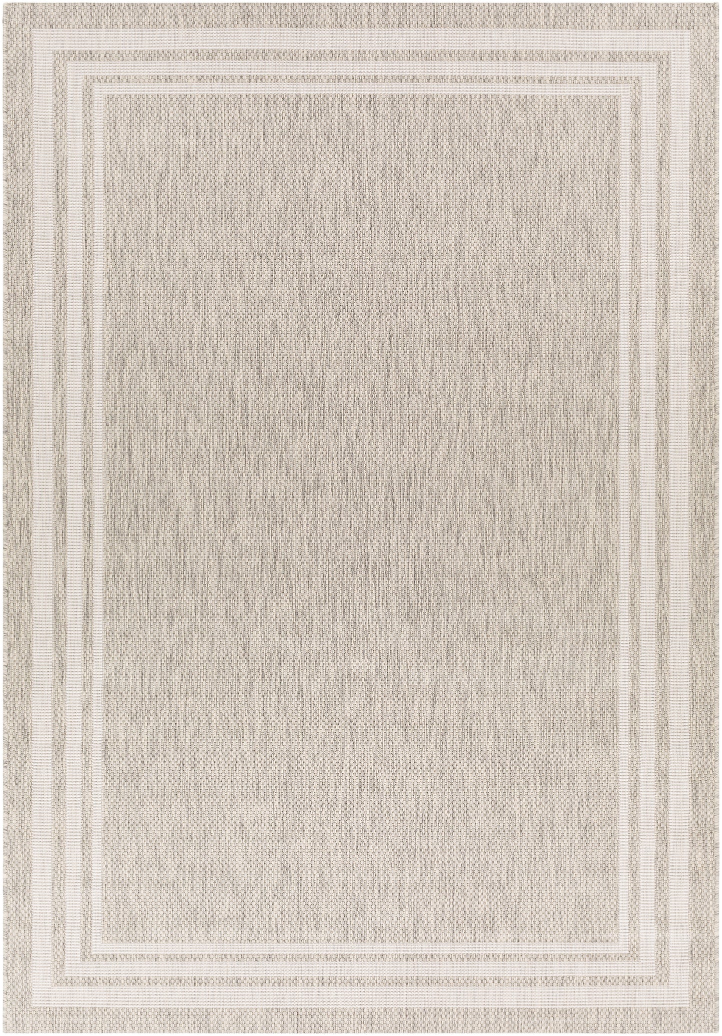 Sorrento Outdoor Rug in Sand Border