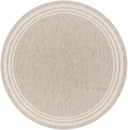 Sorrento Outdoor Rug in Sand Border