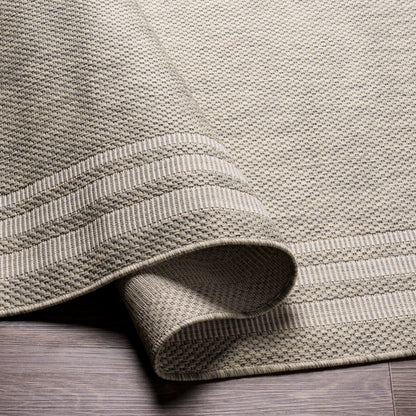 Sorrento Outdoor Rug in Sand Border