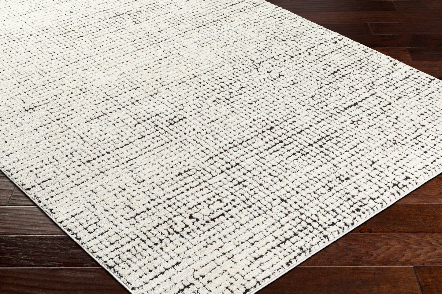 Adler Rug in Grid (Black)