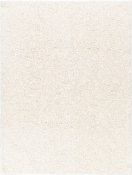 Adler Rug in Ivory Checkerboard