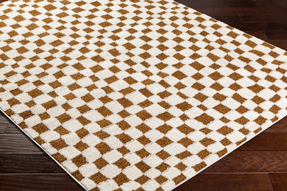 Adler Rug in Checkerboard (Walnut)
