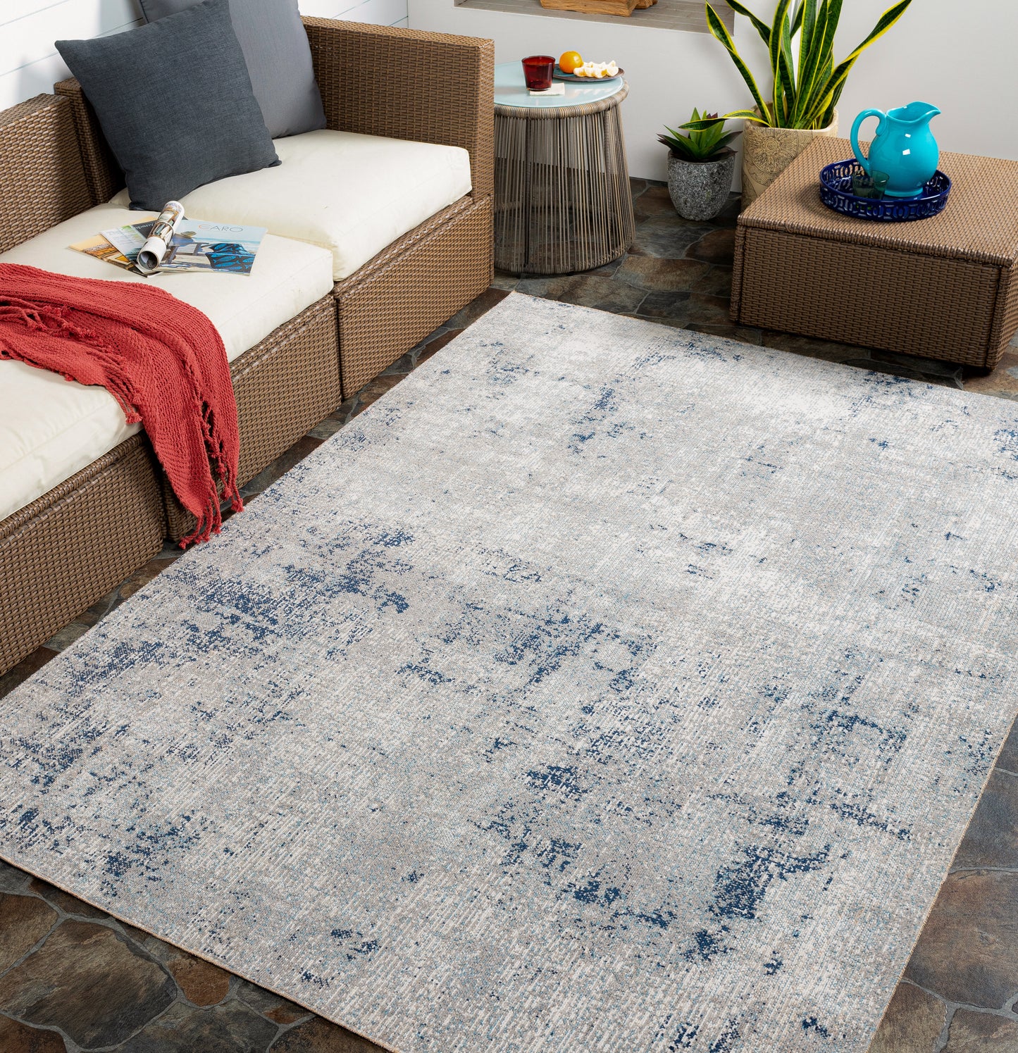 Huntington Rug in Silver
