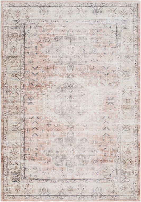 Gigi Rug in Antique/Blush