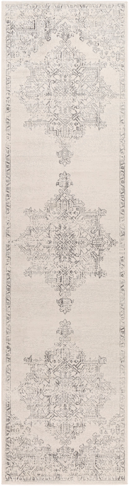 Bloomfield Rug in Medallion/Ivory