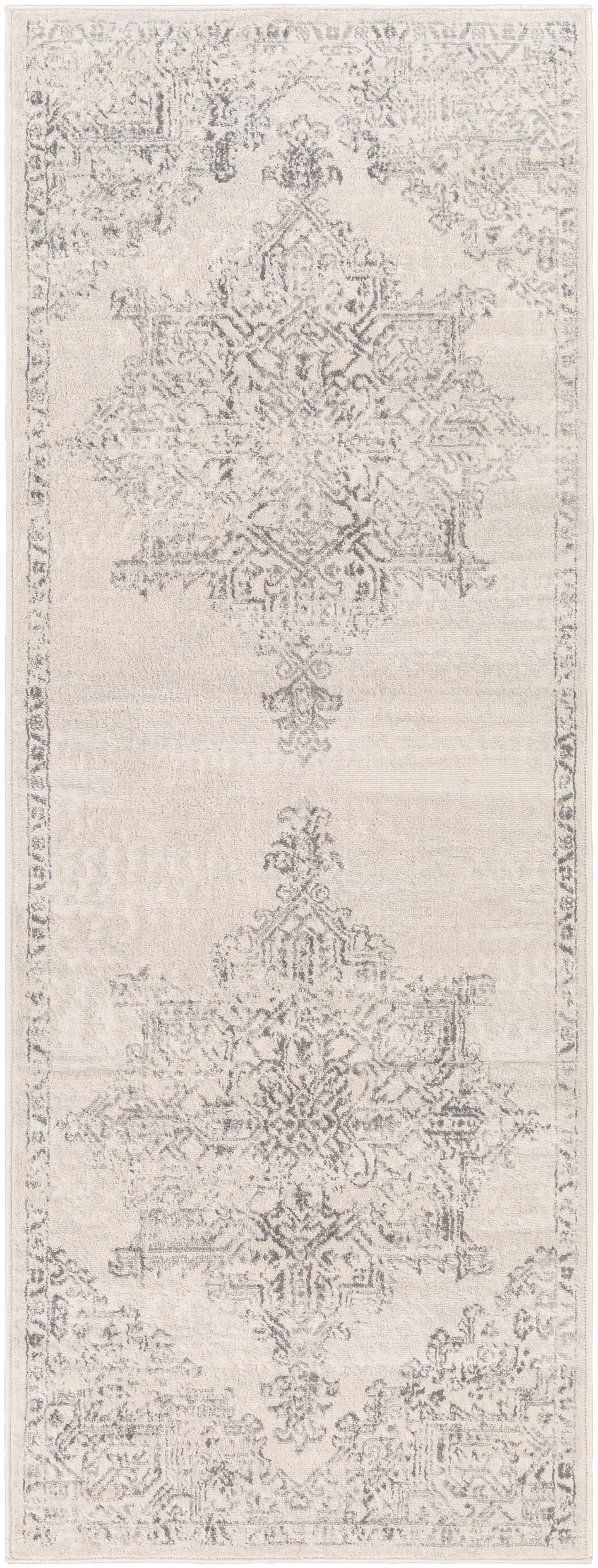 Bloomfield Rug in Medallion/Ivory