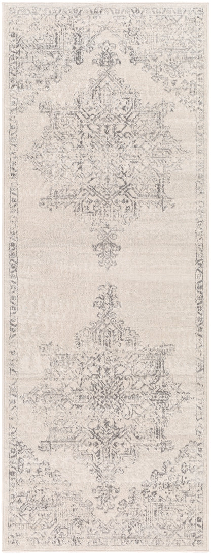 Bloomfield Rug in Medallion/Ivory