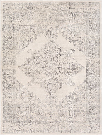 Bloomfield Rug in Medallion/Ivory