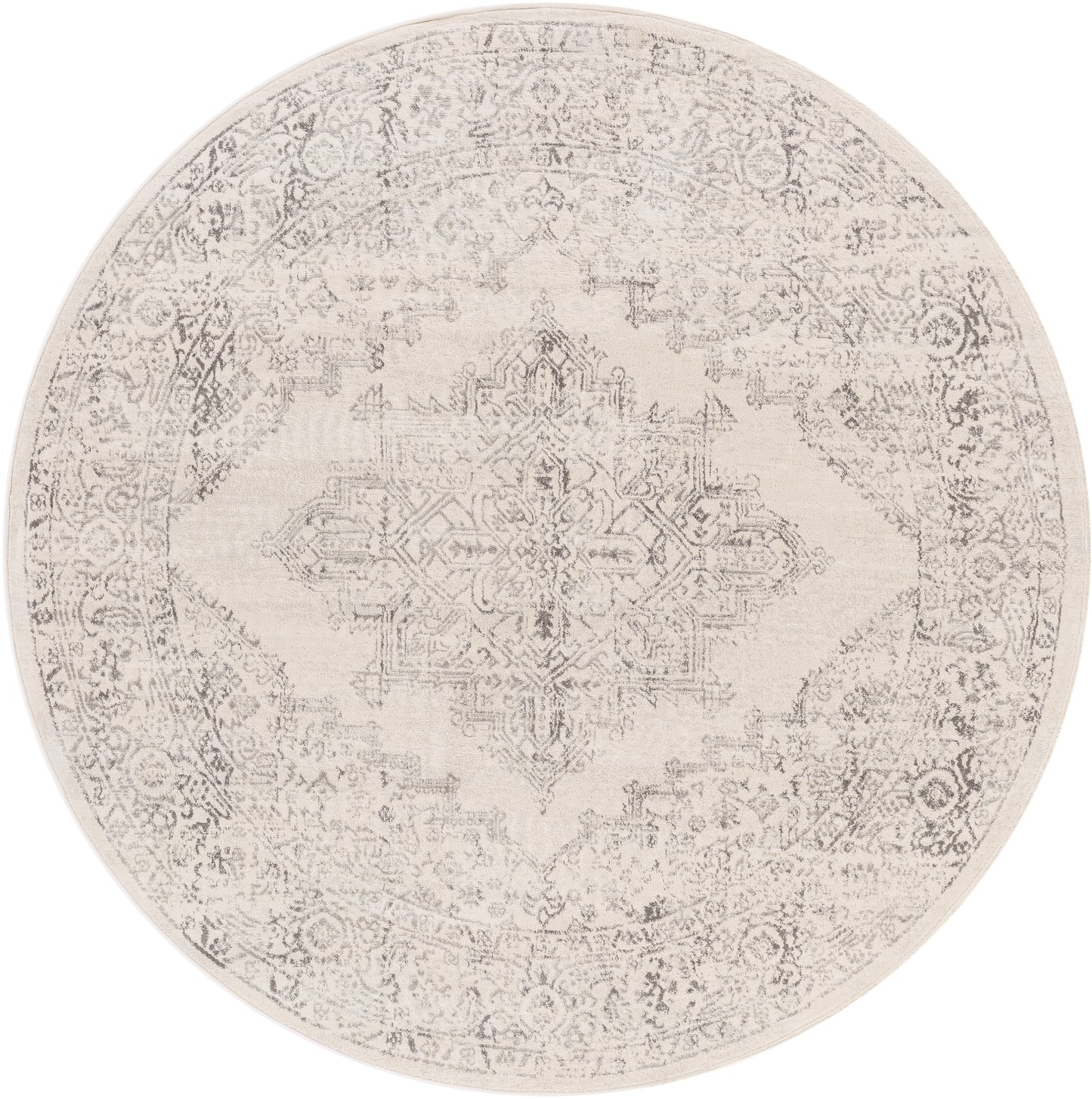 Bloomfield Rug in Medallion/Ivory