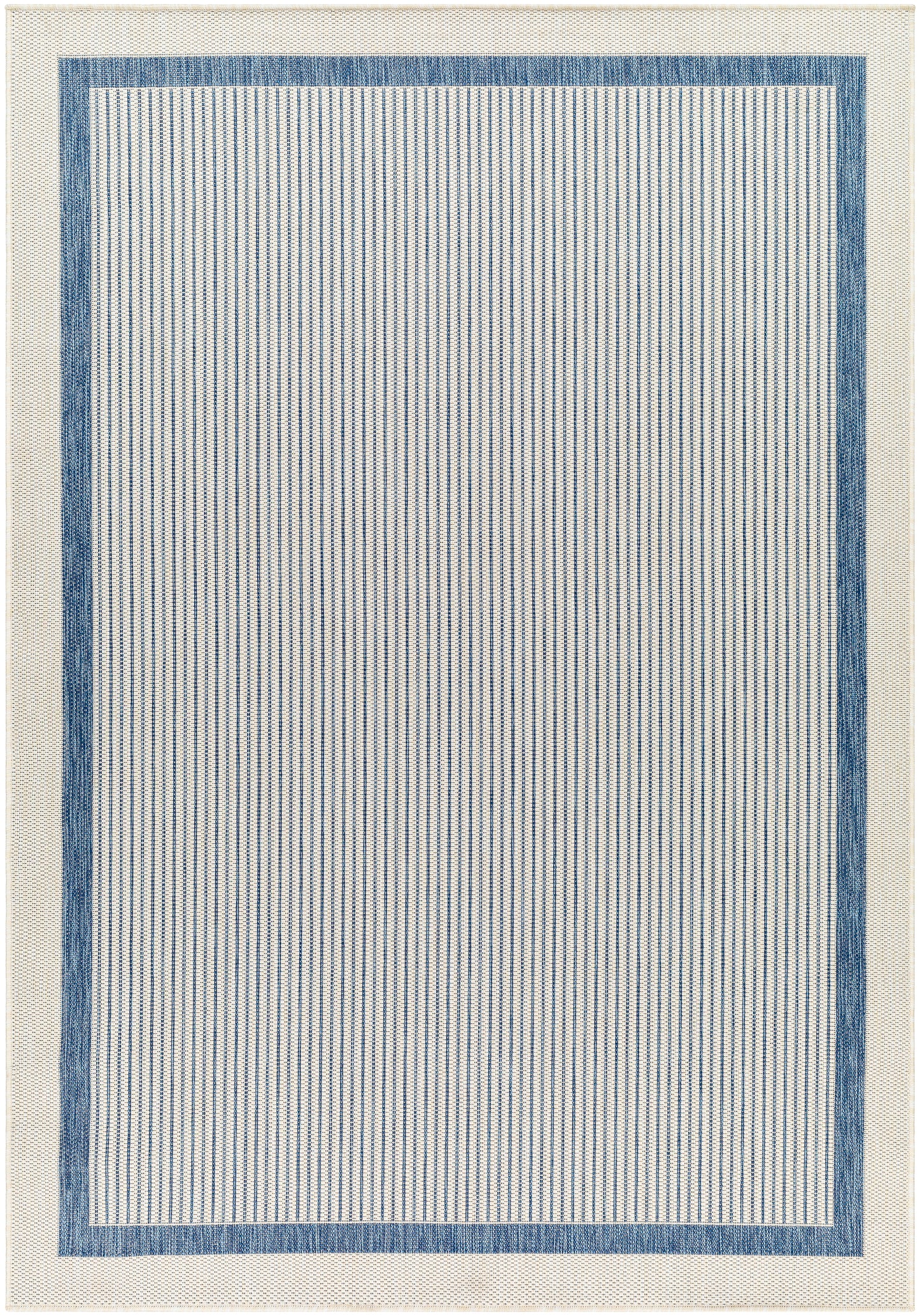 Camden Rug in Denim Border