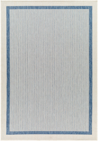 Camden Rug in Denim Border