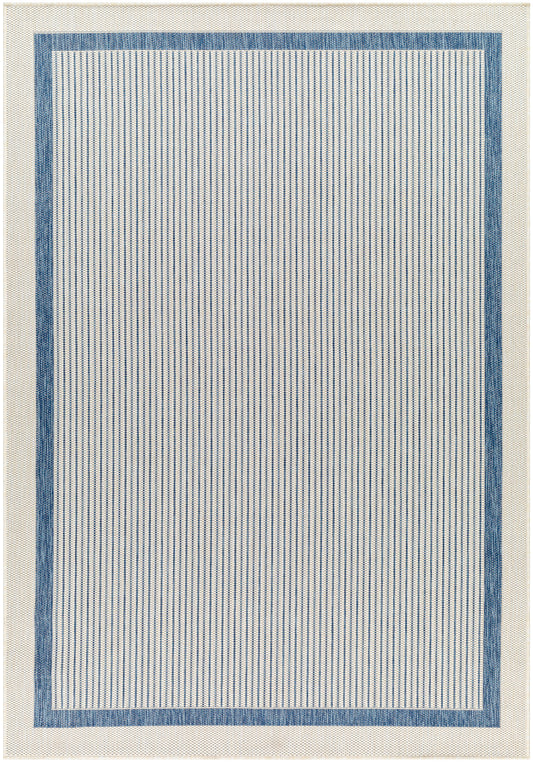 Camden Rug in Denim Border