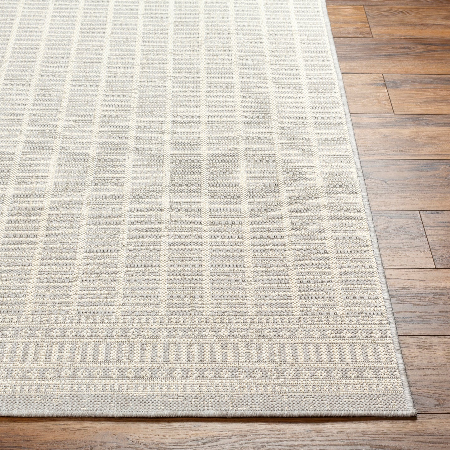Camden Rug in Geometric Ivory