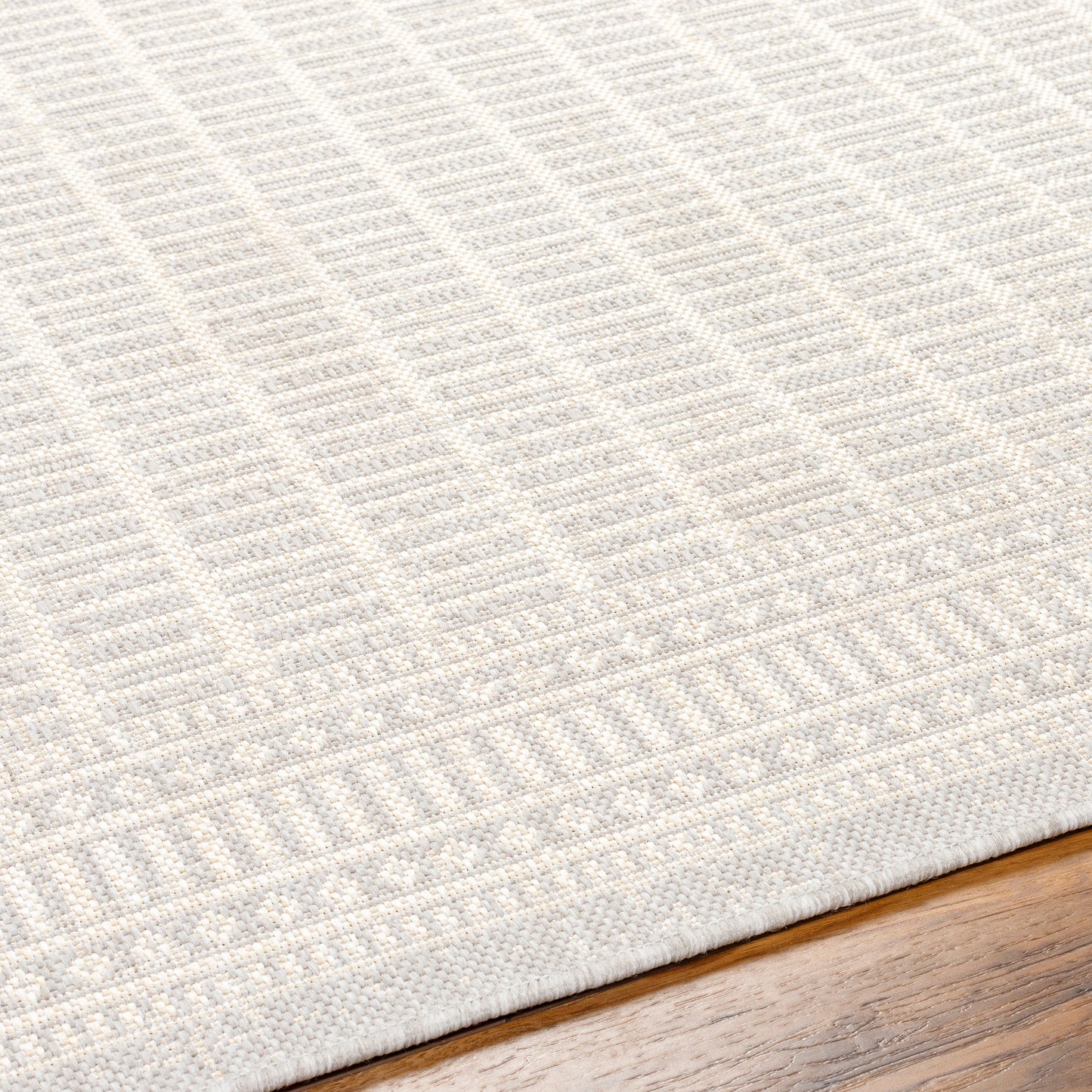 Camden Rug in Geometric Ivory