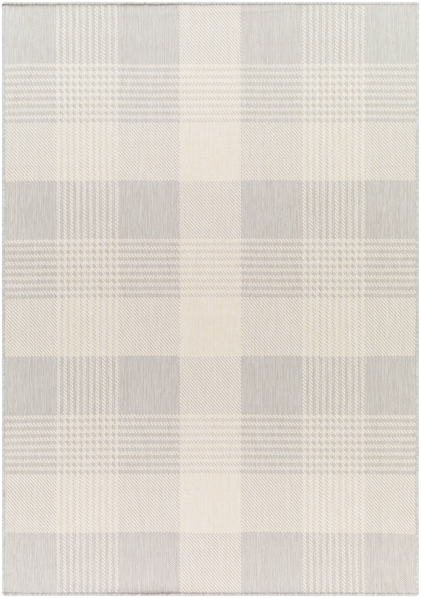 Camden Rug in Gingham Ivory